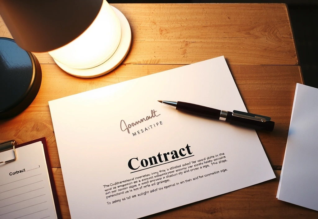 Signed Contract